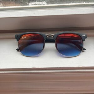 Ray-Ban polarized sunglasses.
